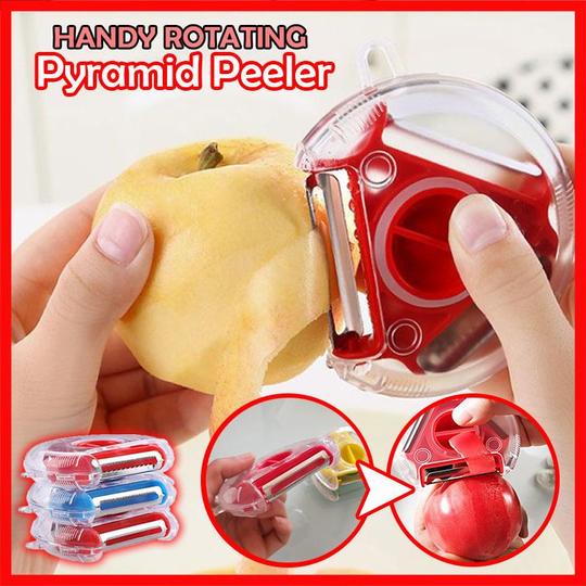 Handy Rotating Pyramid Peeler