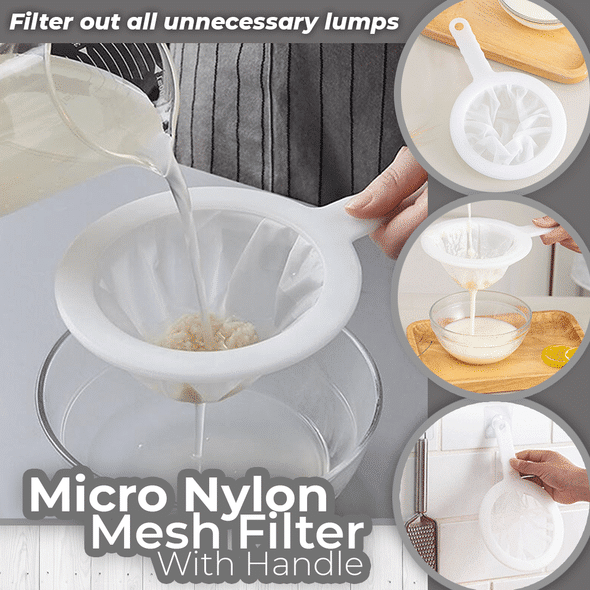 Micro Nylon Mesh Filter with Handle