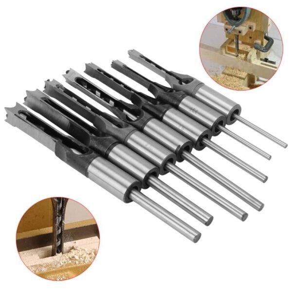 Square Hole Mortising Drill Bit