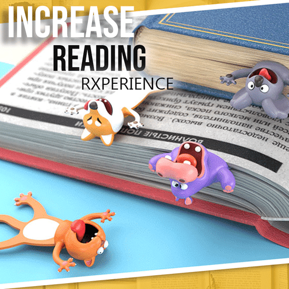 3D Fun Animal Stuck Book Mark