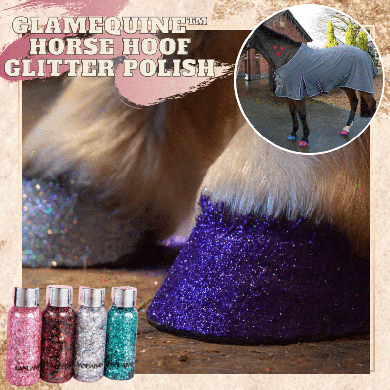 GlamEquine Horse Hoof Glitter Polish