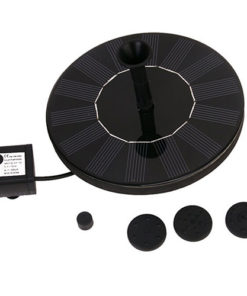 Solar Panel Water Fountain