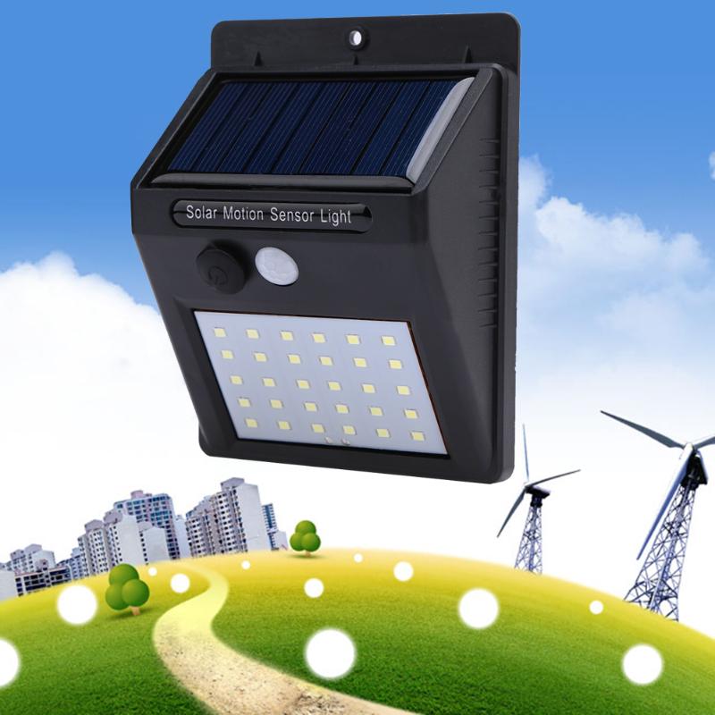 Solar Sensor Wall Light