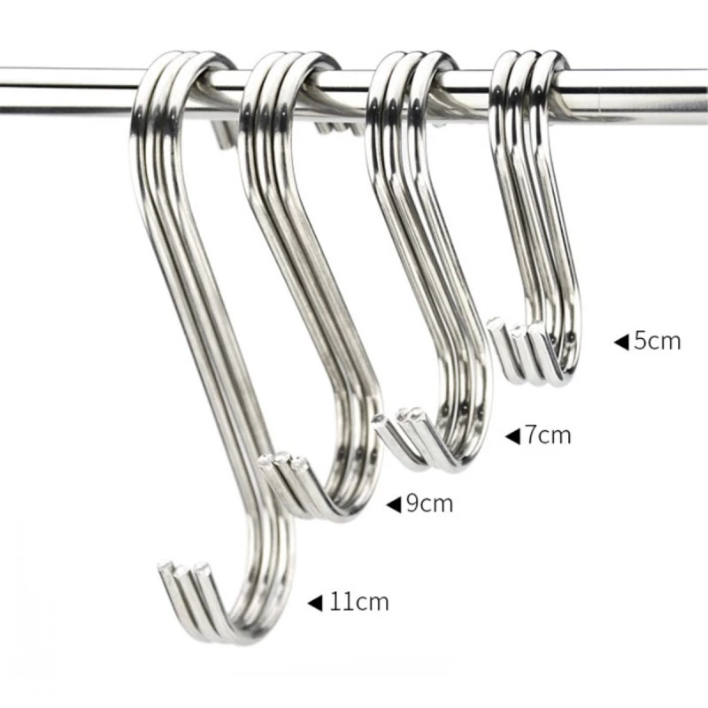 Stainless Steel S Shaped Metal Hook