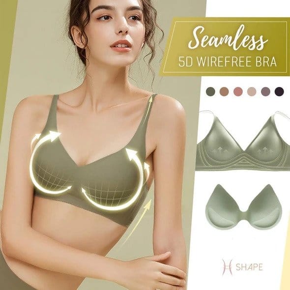 Seamless 5D Wirefree Memory Bra