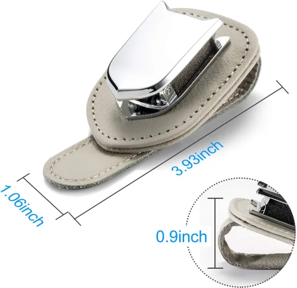 Universal Car Visor Sunglasses Holder Clip