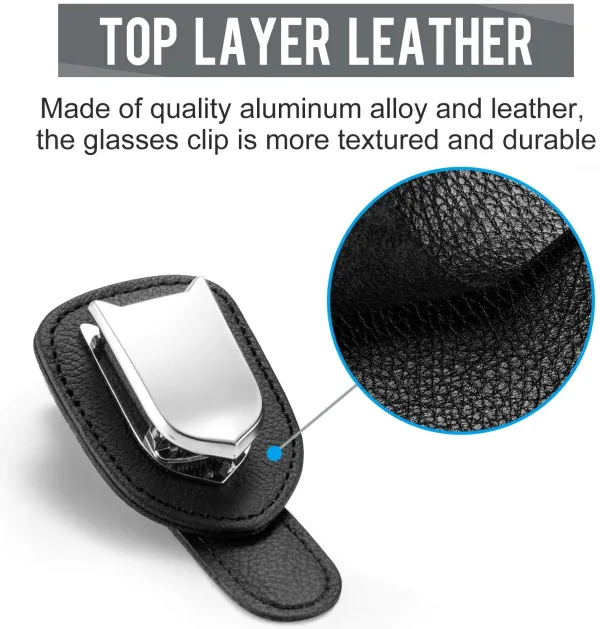 Universal Car Visor Sunglasses Holder Clip