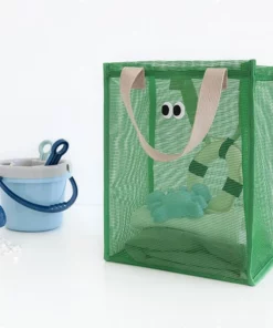 Cute Eyes Breathable Mesh Tote Bag