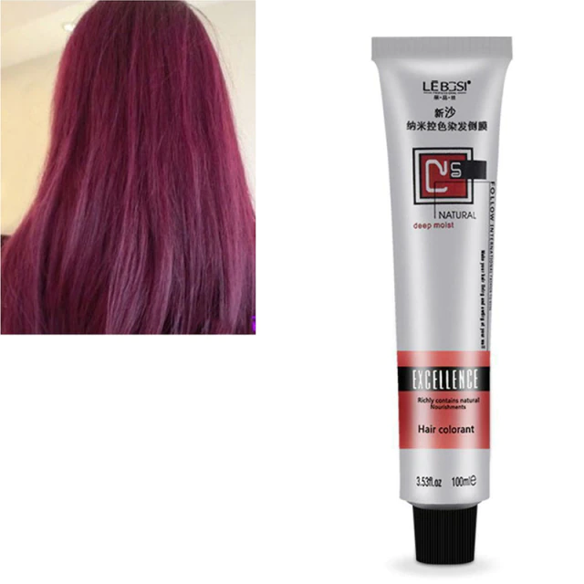 Hair Dye Cream For Platinum Purple Hair