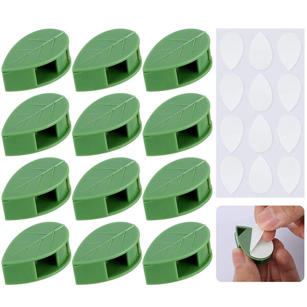 Leaf Shaped Self Adhesive Hook (10/20/40pcs)