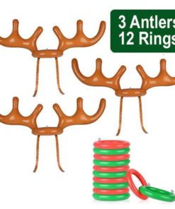 Christmas Reindeer Antler Ring Toss Game