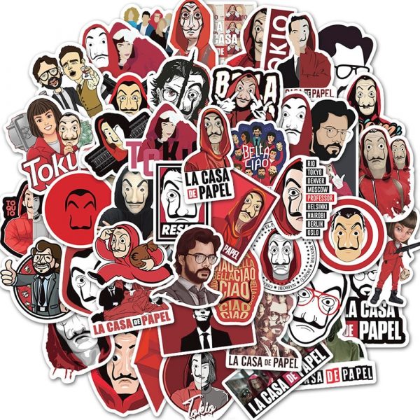 La Casa De Papel Stickers