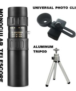 4K 10-300X40mm super telephoto zoom monocular telescope