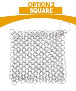 Stainless Steel Chainmail Scrubber