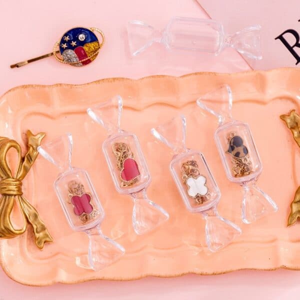 10 Pcs Candy Shaped Jewelry Organizer Box