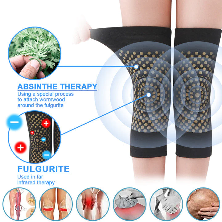 SfrCordŽ Fulgurite Ionic Body Shaping Stretch Knee Brace