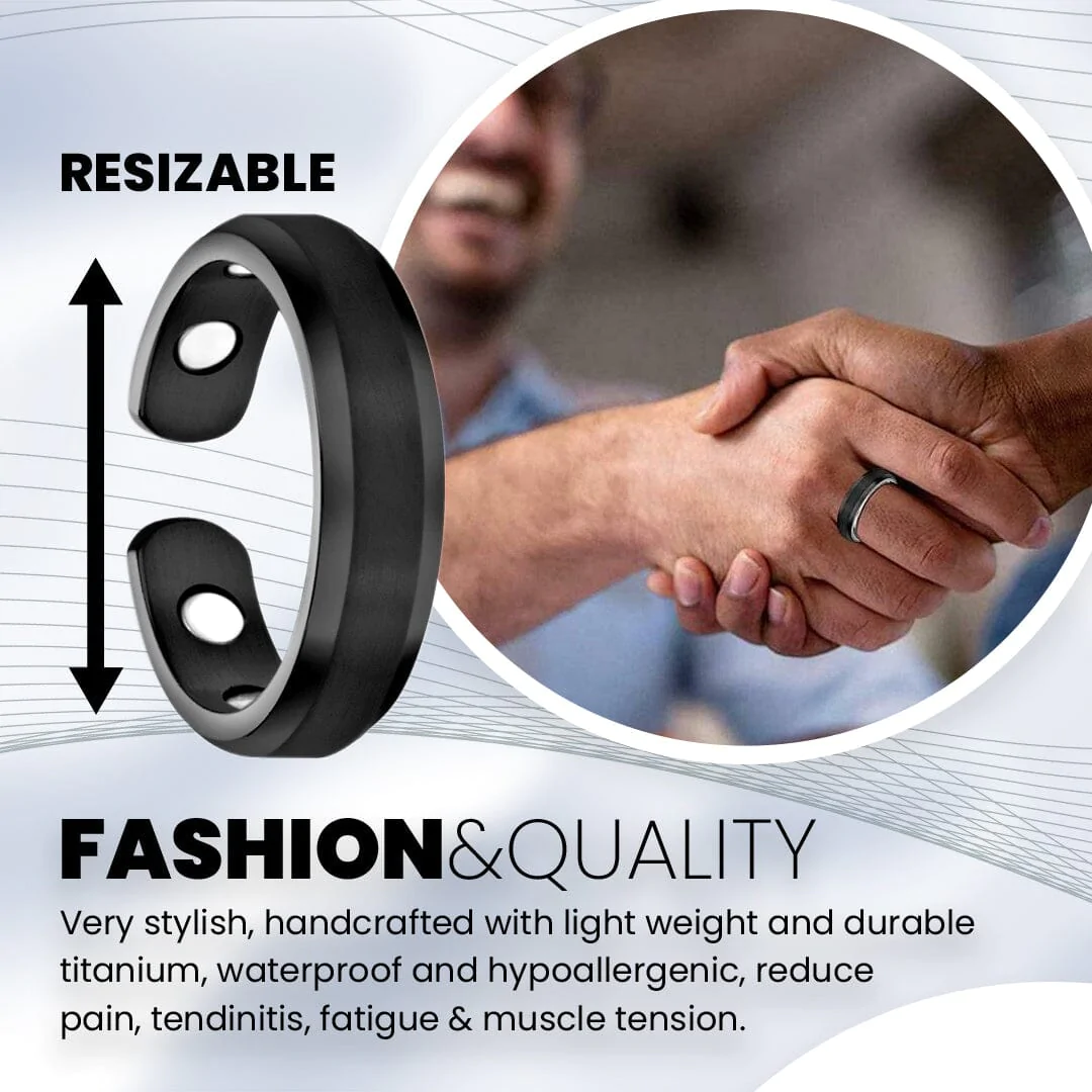 PowerBoost Zirconium Men Ring