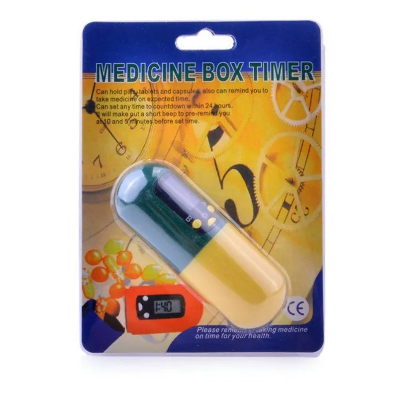 Mini Portable Alarm Pill Box Timer