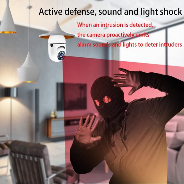 Light Bulb Wireless Security Camera