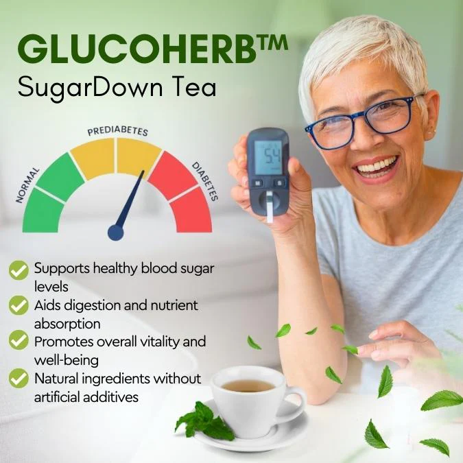 GlucoHerb SugarDown Tea