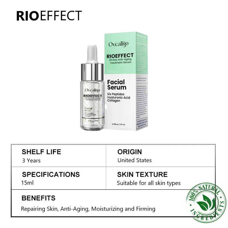 Oveallgo RIOEFFECT PRO 30 Day Anti-Aging Treatment Serum