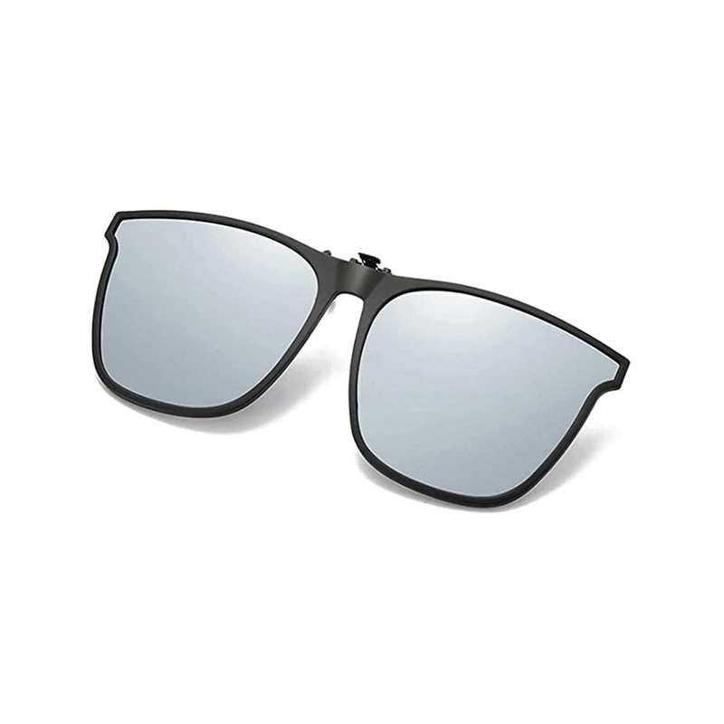 New Polarized Clip On Flip Up Sunglasses