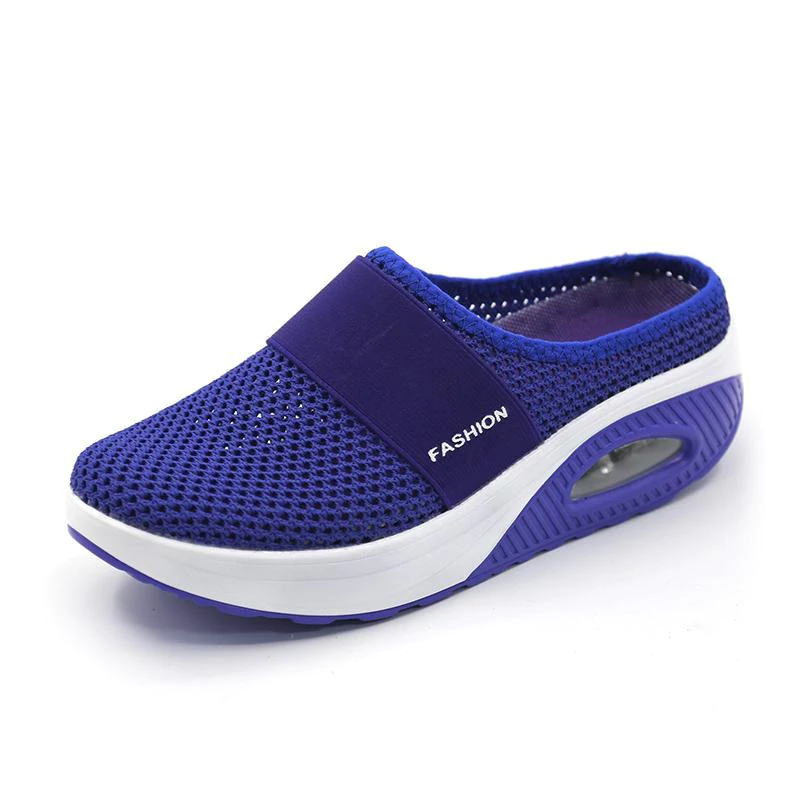 Air Cushion Slip-On Flat Sandals