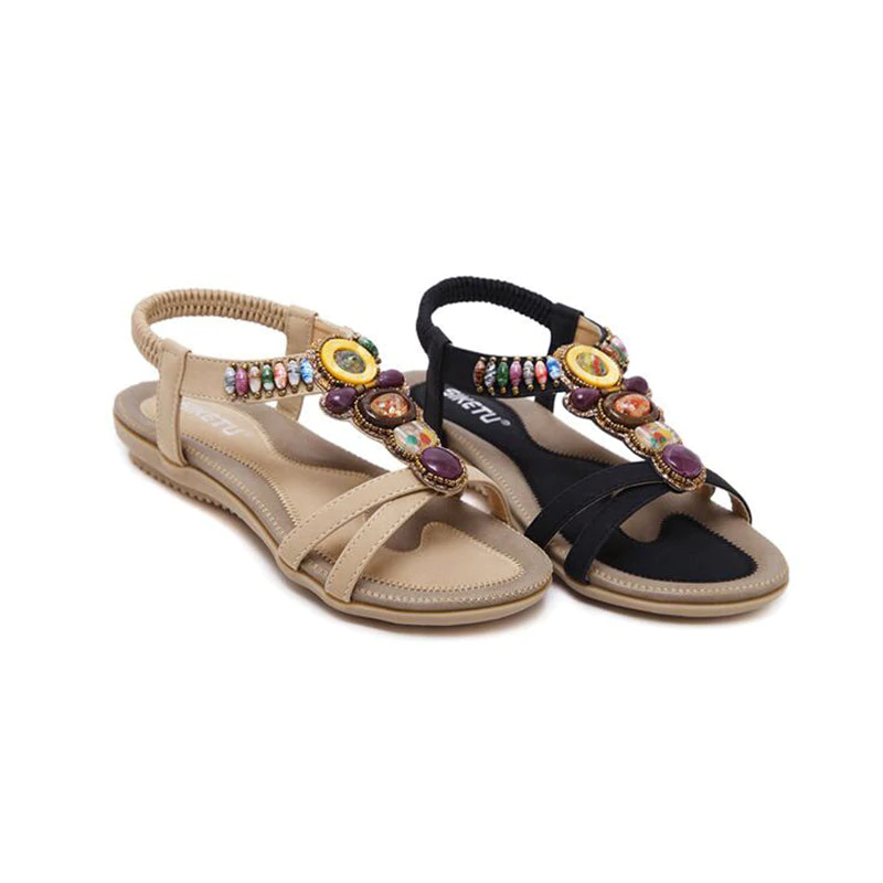 Bohemian Beaded Sandals