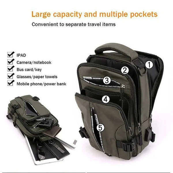 Last Day Promotion 45% OFF  Multi-functional Crossbody Bags