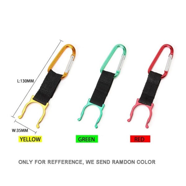 Aluminum Carabiner Keychain Hook Clip Camping