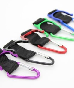 Aluminum Carabiner Keychain Hook Clip Camping