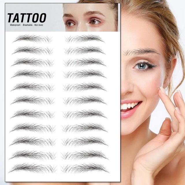 4D Hair-like Authentic Eyebrows