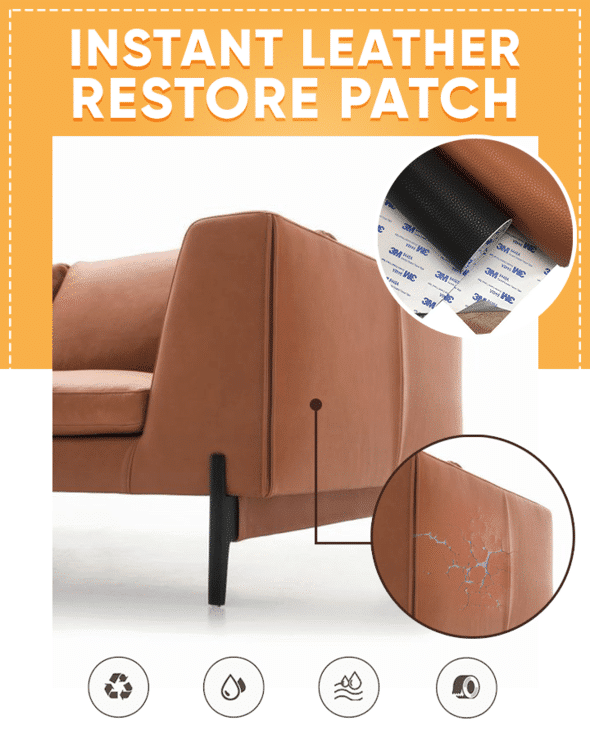 Instant Leather Restore Patch