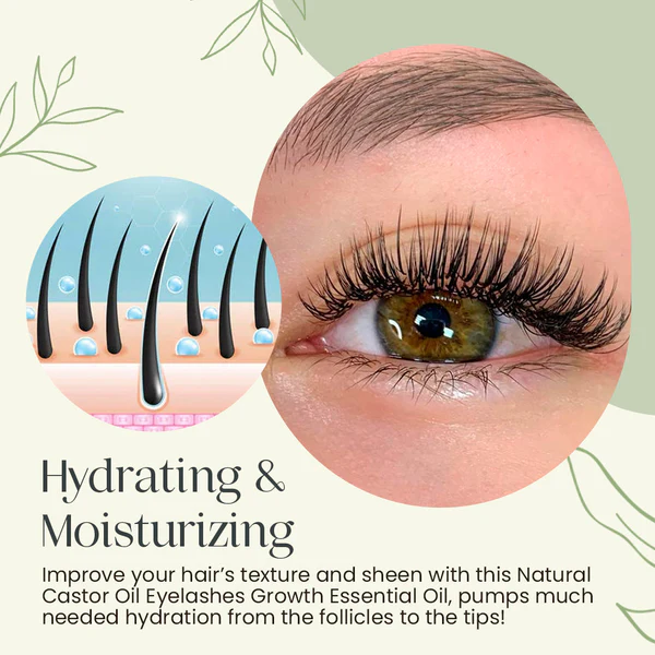 Latisse Natural Castor Oil Eyelashes Growth Essential Oil