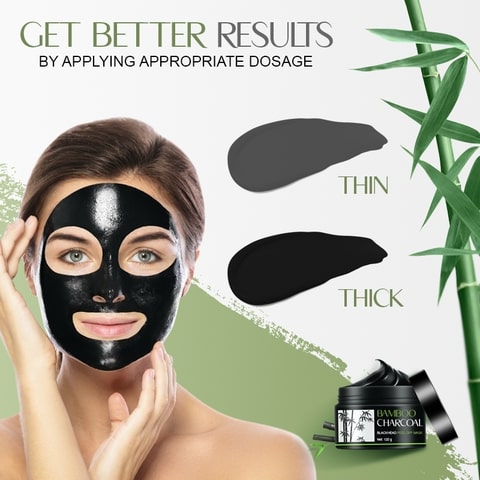 Bamboo Charcoal Blackhead Peel Off Mask