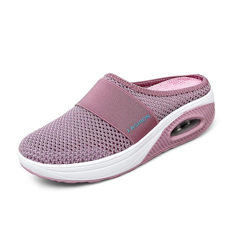 Air Cushion Slip-On Flat Sandals