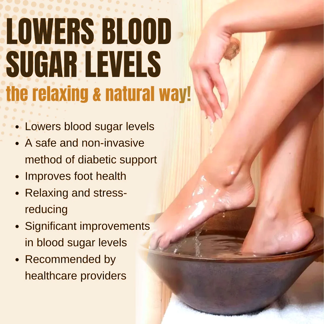 DAILY BEAUTY Sugar Control Body Sculpting Therapeutic Foot Soak