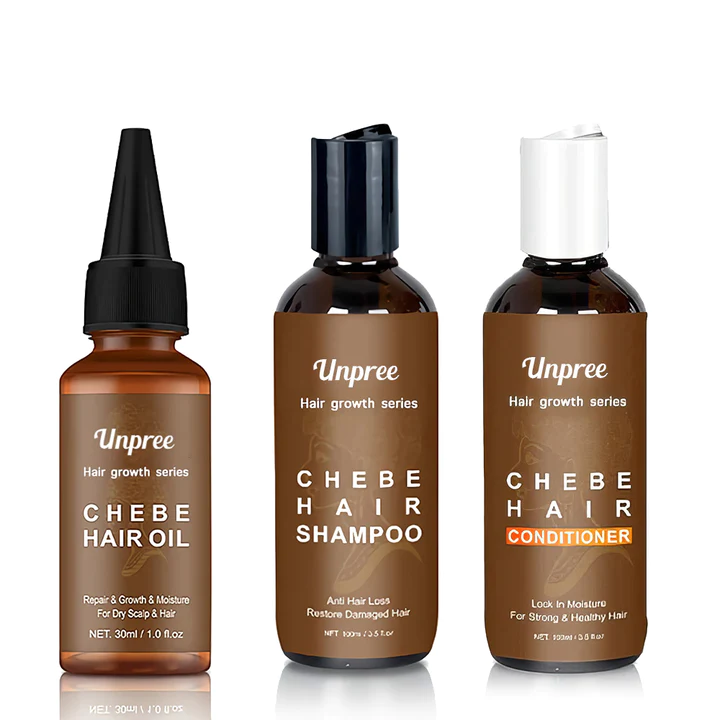 Unpree Hair Regrowth African Chebe Hair Care Essentials Set