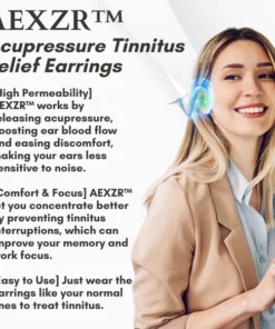 AEXZR Acupressure Tinnitus Relief Earrings