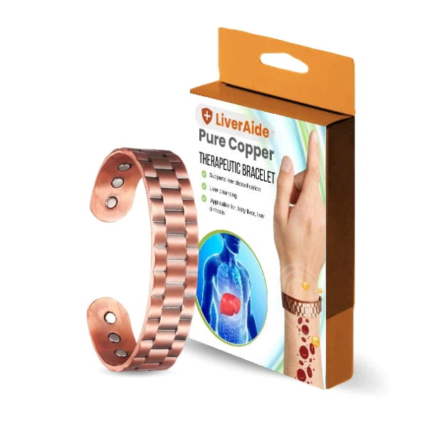 LiverAide Pure Copper Therapeutic Bracelet