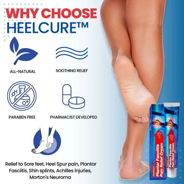 HeelCure Plantar Fasciitis Pain Relief Cream