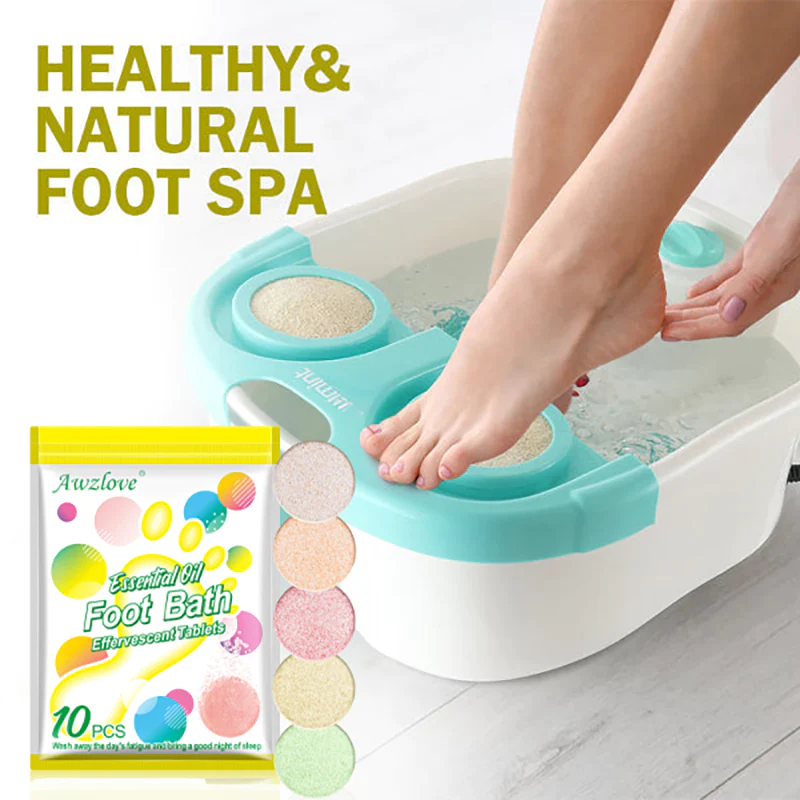 AwzloveŽ Natural Organic Essence Foot Bath Spa Tablets