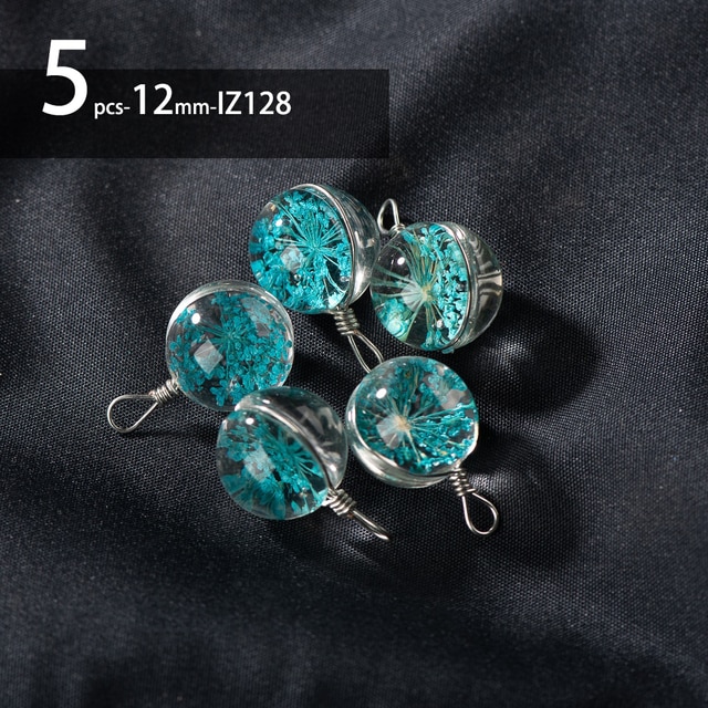 Hand-made Glass Flower Beads