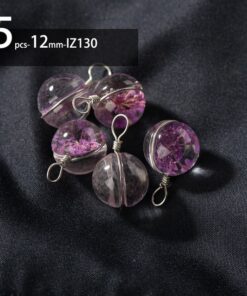 Hand-made Glass Flower Beads