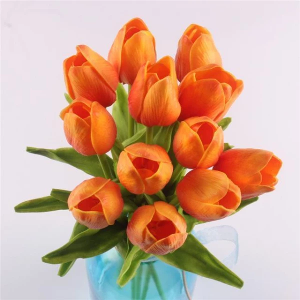 12 Real Touch Tulip Bouquet