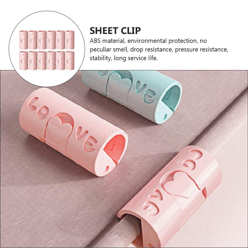 Non Slip Bed Sheet Fixed Clips