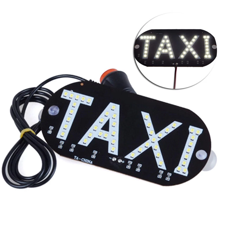 Taxi Light With Switch Cigarette Lighter