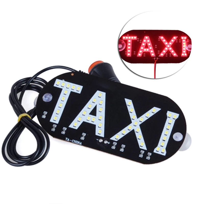 Taxi Light With Switch Cigarette Lighter