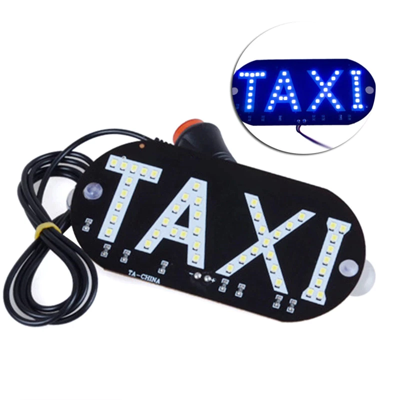 Taxi Light With Switch Cigarette Lighter