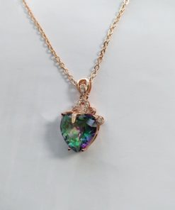 Colorful Love Pendant Necklace